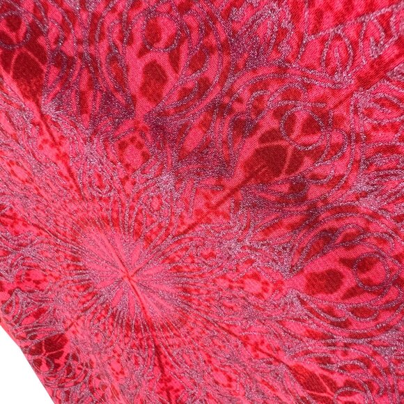 Desigual Mandala Red Cap Sleeve Printed Dress Size 36 Size XS - Picture 9 of 15